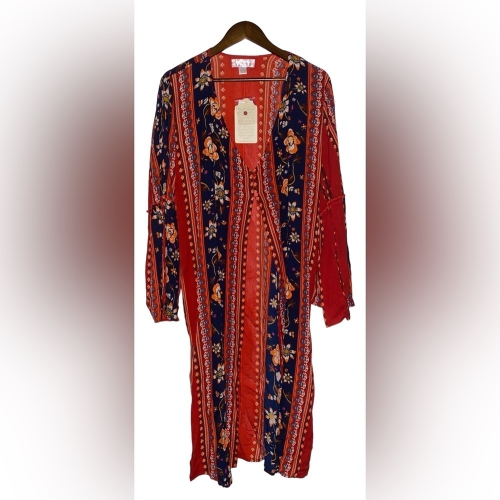Band of Gypsies Moissanite Kimono Duster‎ Women XS/S Boho Hippie Gypsy NEW
